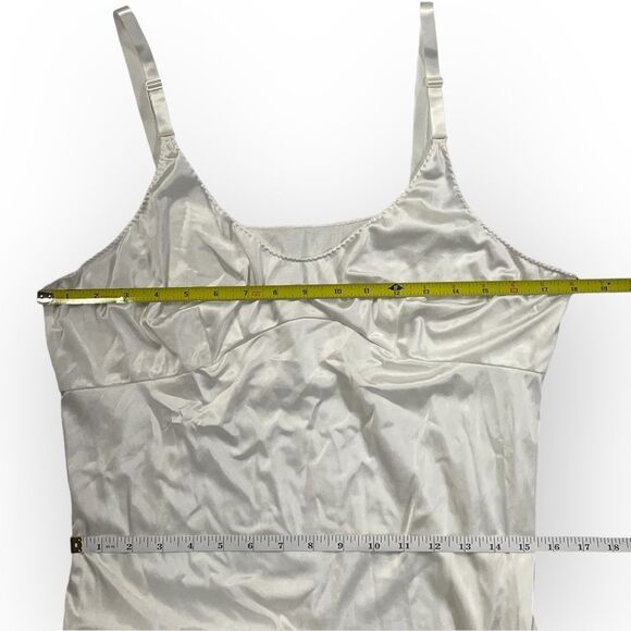 Vintage Full chemise long slip gown nightgown, size 40 (bra size). Approx XL - Picture 11 of 13